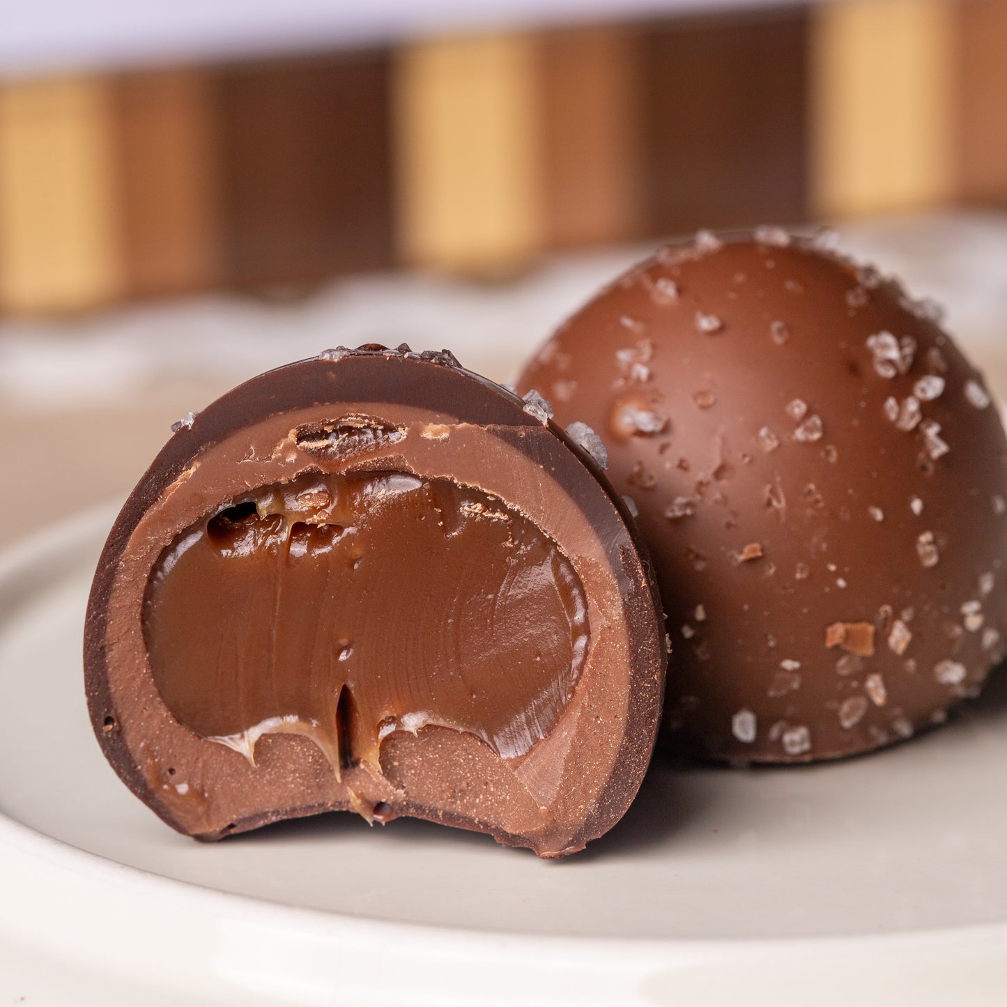 Assorted Sea Salt Caramel Truffles