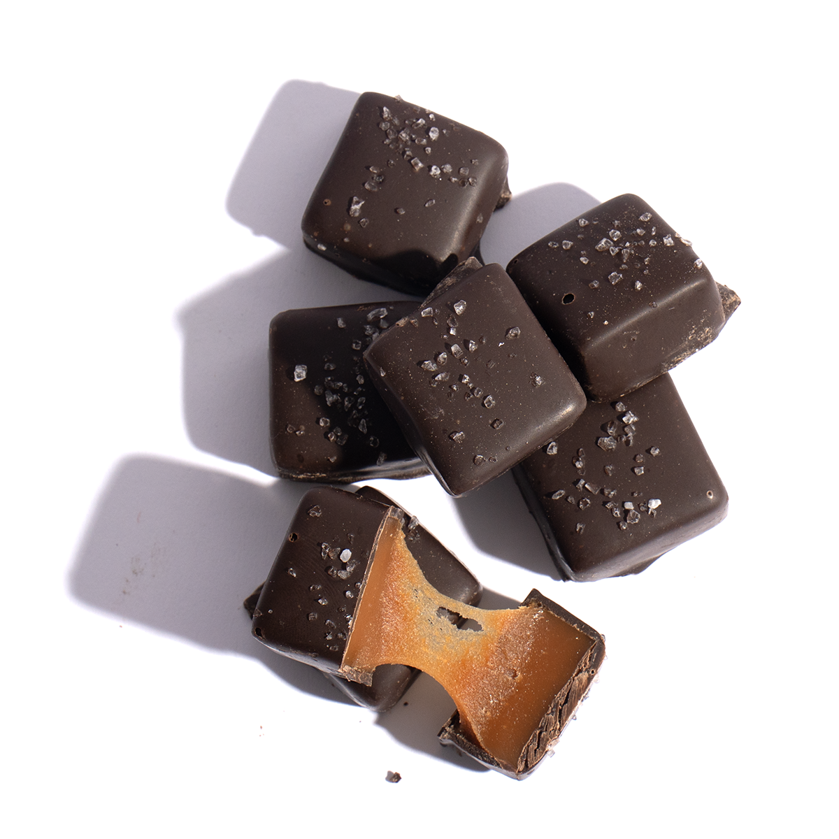 Dark Chocolate Sea Salt Caramel Gift Tin