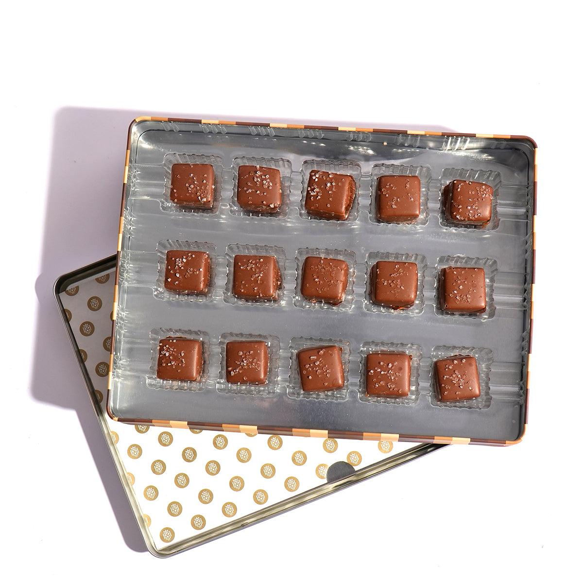 Milk Chocolate Sea Salt Caramel Gift Tin