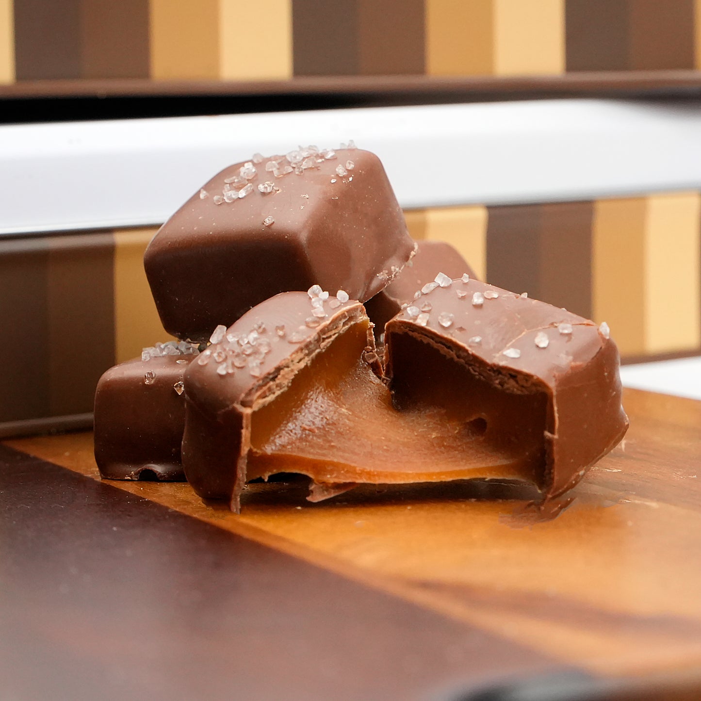 Milk Chocolate Sea Salt Caramel Gift Tin