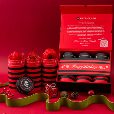 Red Licorice Lover Holiday Gift Box